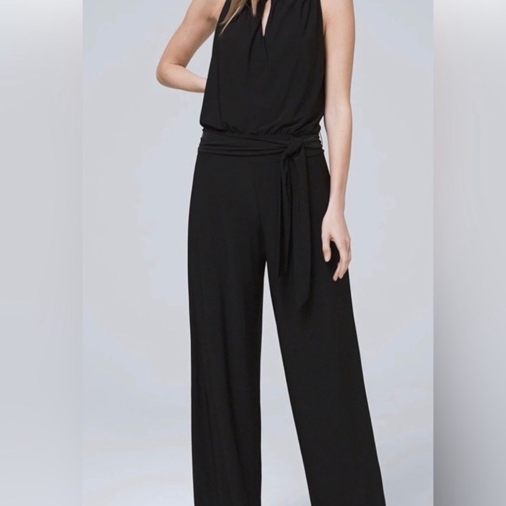 White House Black Market Black Jumpsuit